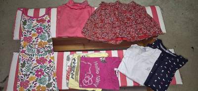 Lots de vêtements fille 6 à 10 ans